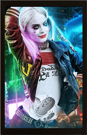 Joker and Harley Quinn 3D Movies Poster   for sale in Emirates from Games2all