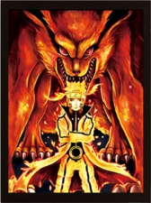 Naruto (Gamabunta & Kurama) 3D Poster   for sale in Emirates from Games2all