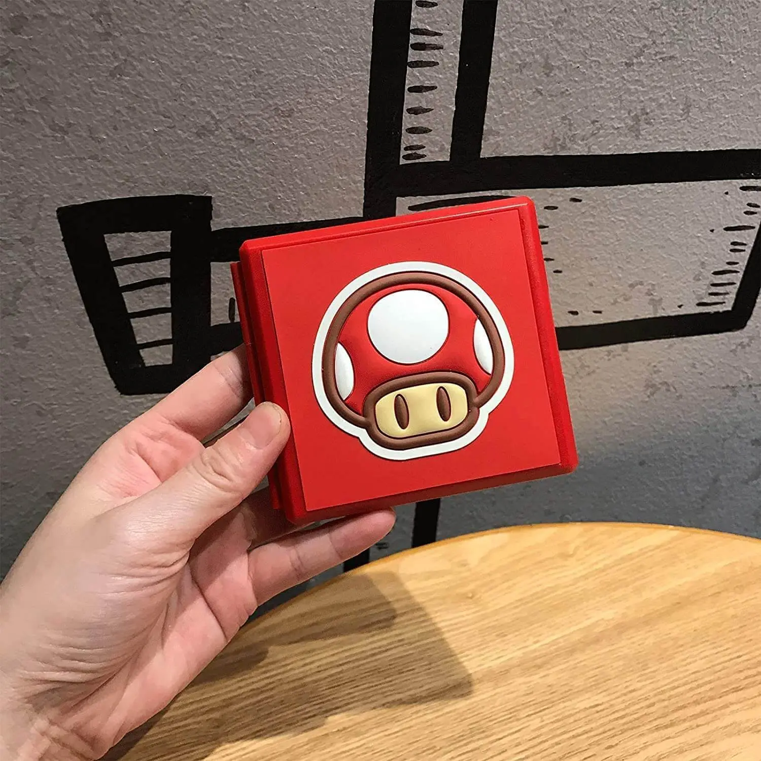 Games Storage Toad Case for Nintendo Switch - Mushroom  for sale in Emirates from Games2all