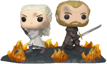 Funko Pop Moment! TV: Game of Thrones - Daenerys & Jorah B2B w/Swords  for sale in Emirates from Games2all