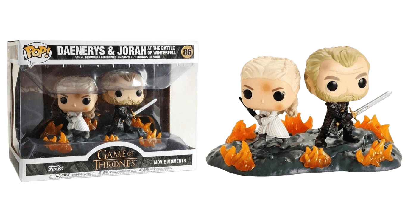 Funko Pop Moment! TV: Game of Thrones - Daenerys & Jorah B2B w/Swords  for sale in Emirates from Games2all