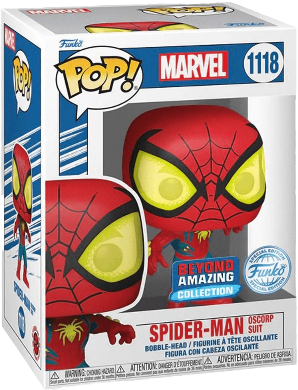 Funko Pop! Marvel: Spider-Man Oscorp Suit (Exc)  for sale in Emirates from Games2all