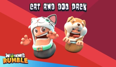 Worms Rumble - Cats & Dogs Double Pack  for sale in Emirates from Games2all