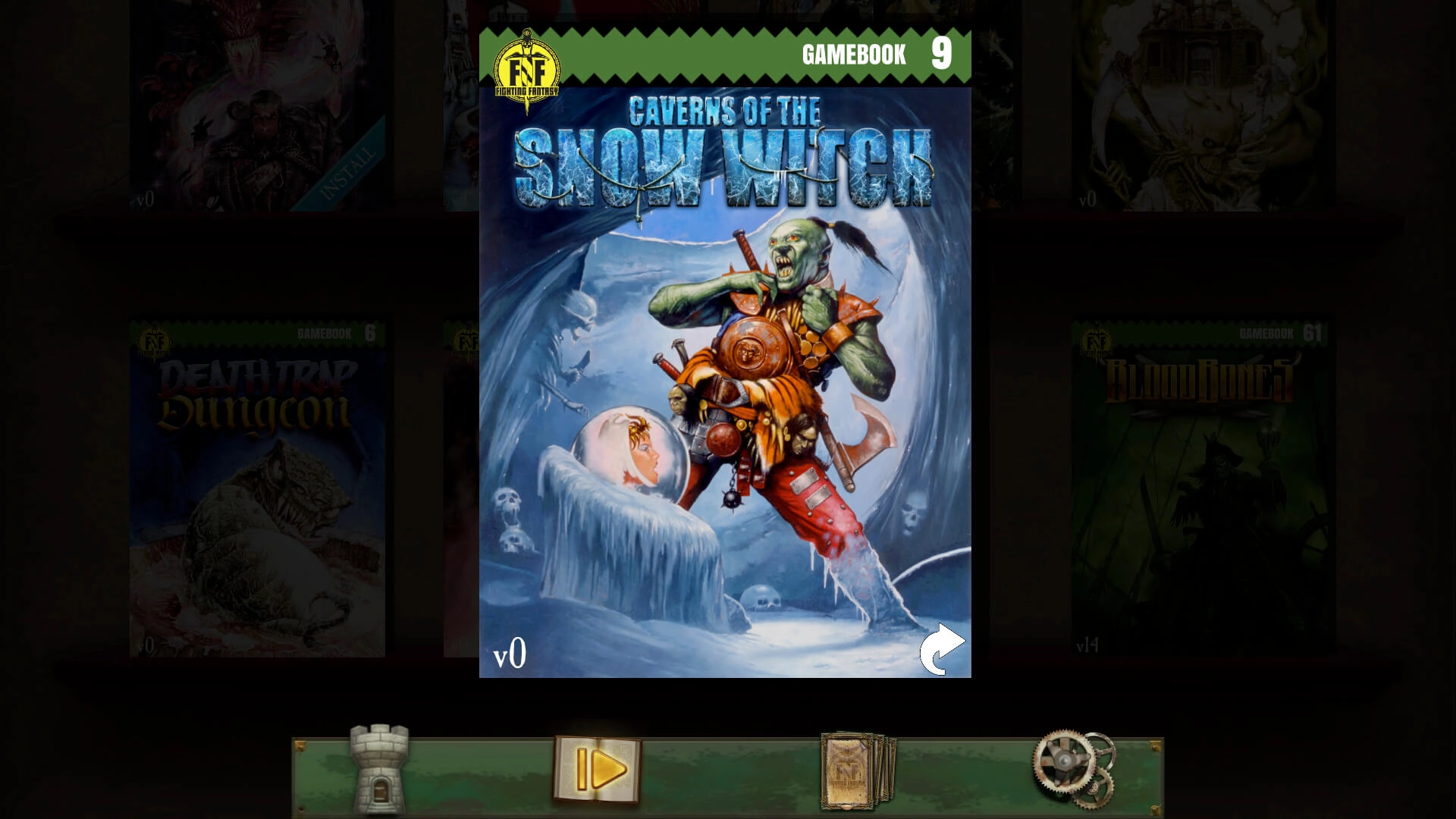 Caverns of the Snow Witch (Fighting Fantasy Classics)  for sale in Emirates from Games2all