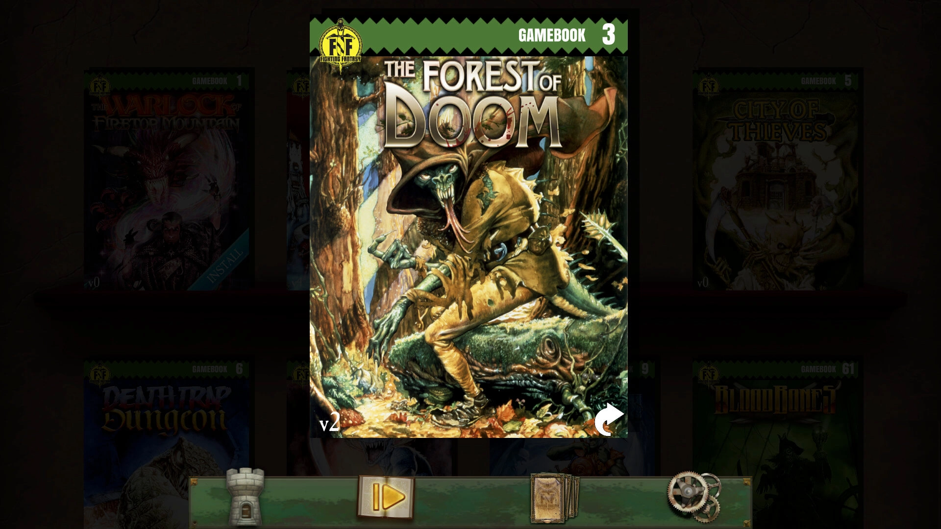 The Forest of Doom (Fighting Fantasy Classics)  for sale in Emirates from Games2all