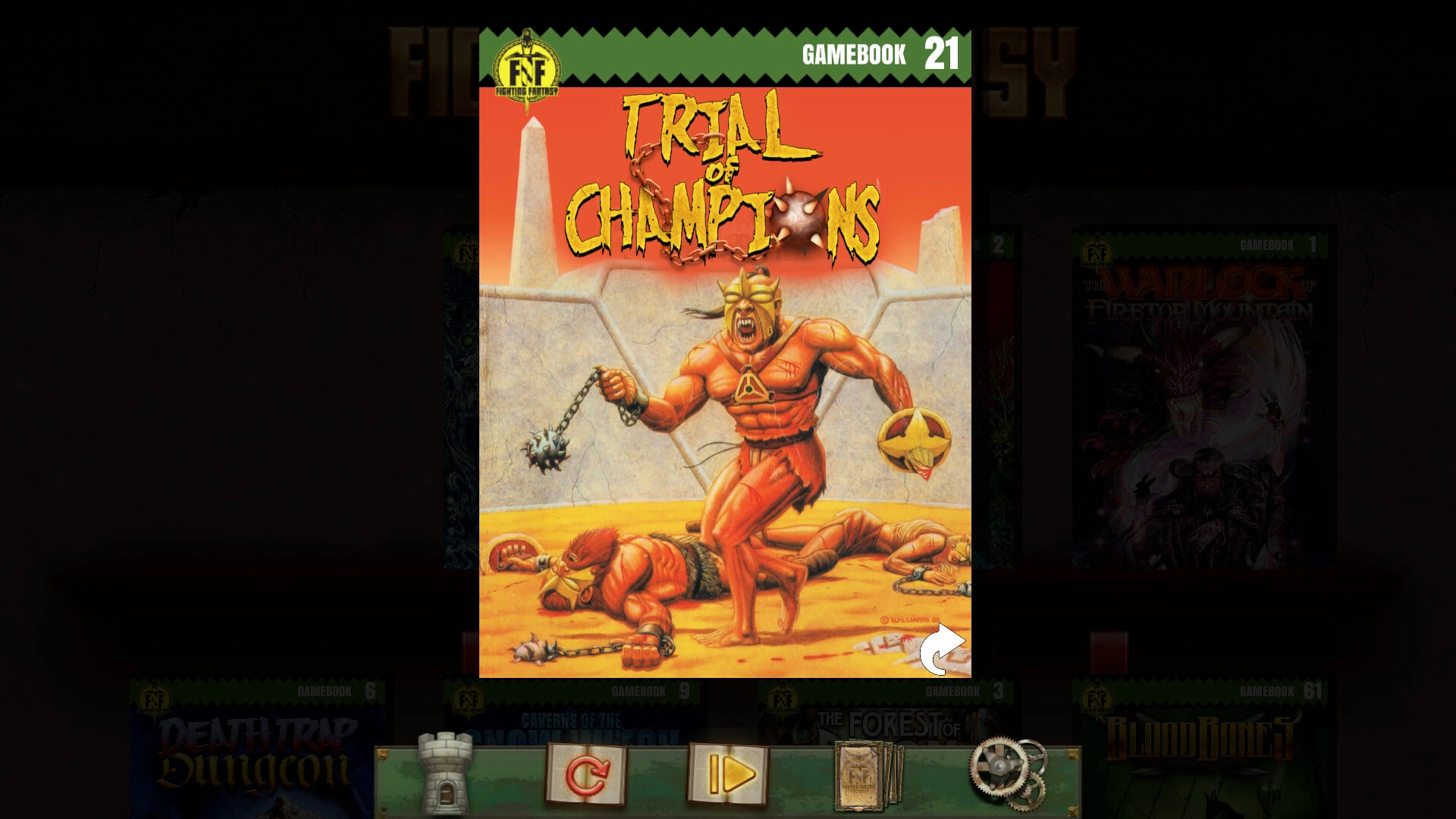 Trial of Champions (Fighting Fantasy Classics)  for sale in Emirates from Games2all