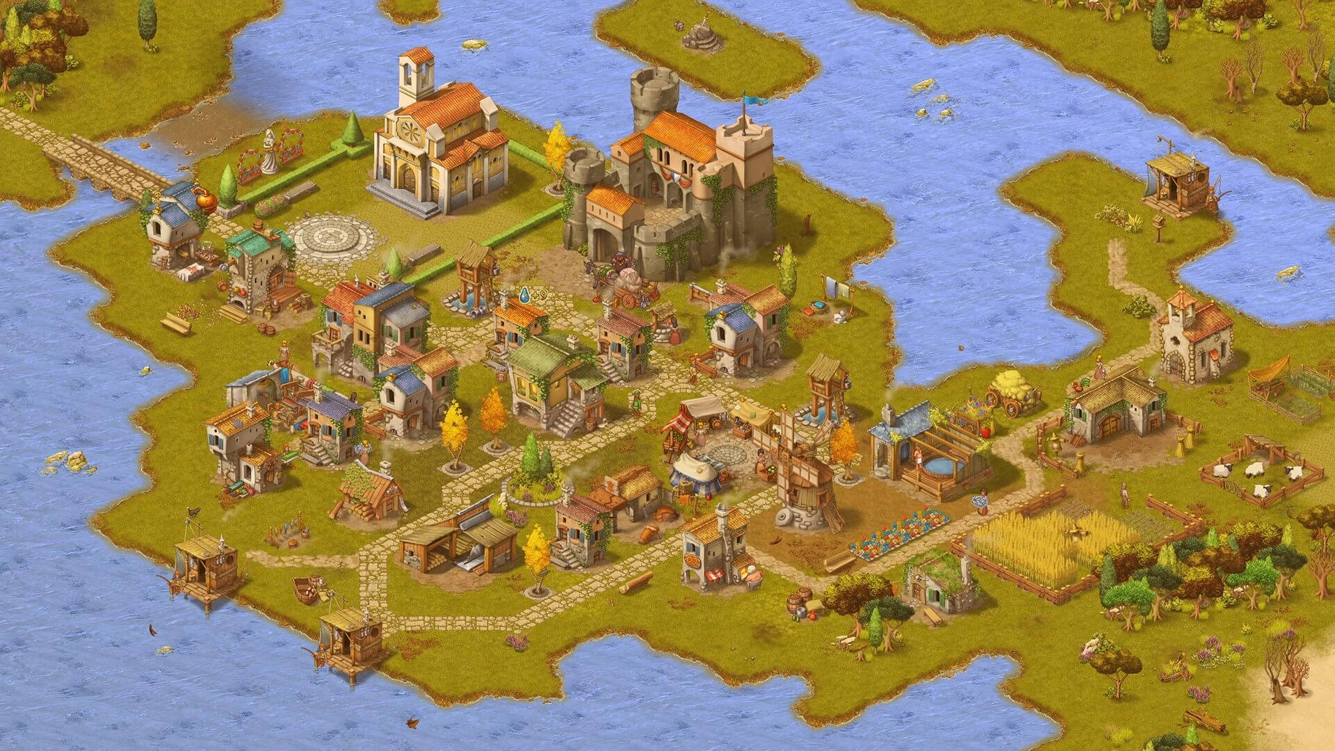 Townsmen - A Kingdom Rebuilt: The Seaside Empire  for sale in Emirates from Games2all