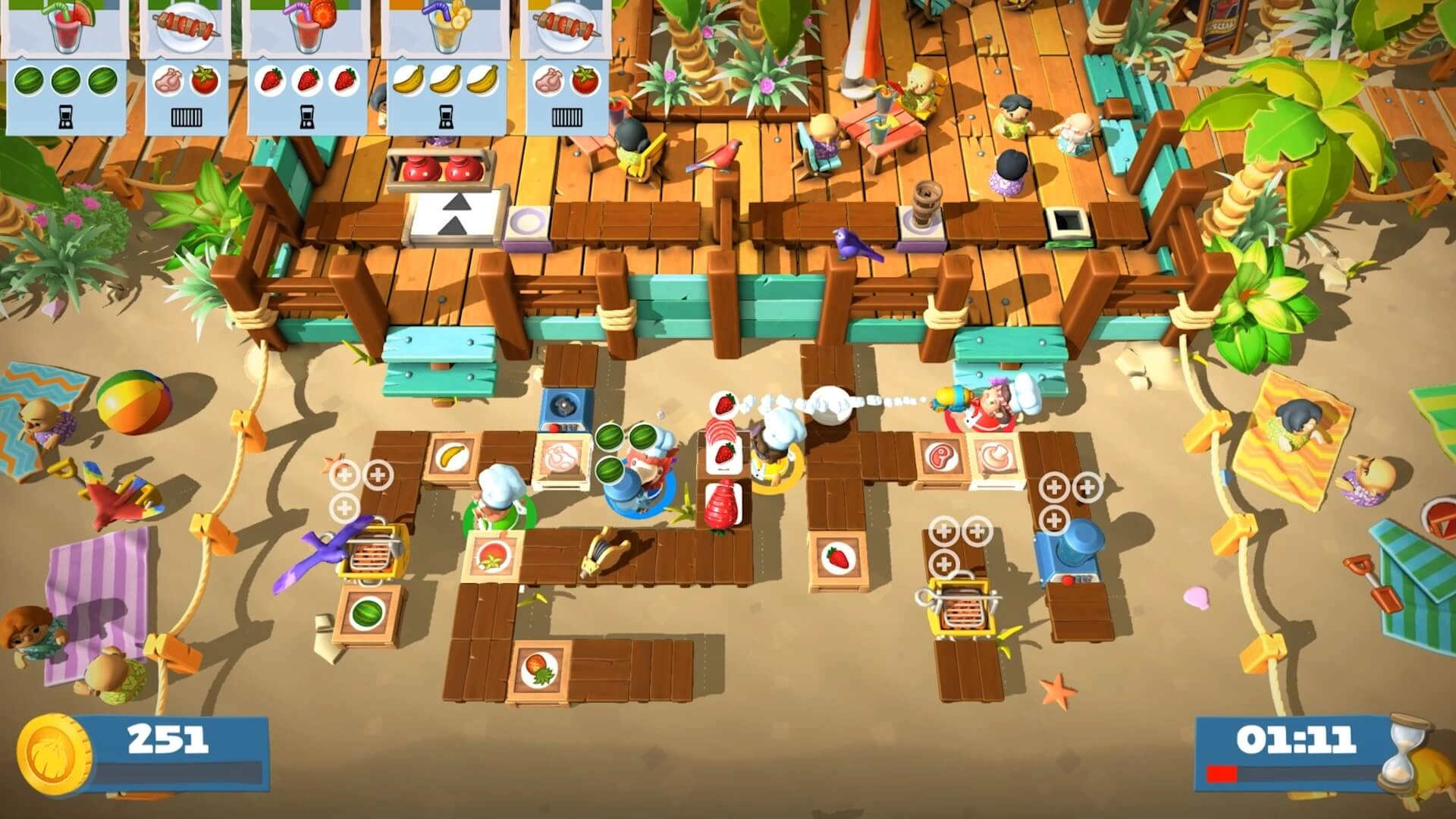 Overcooked! 2 - Surf 'n' Turf  for sale in Emirates from Games2all