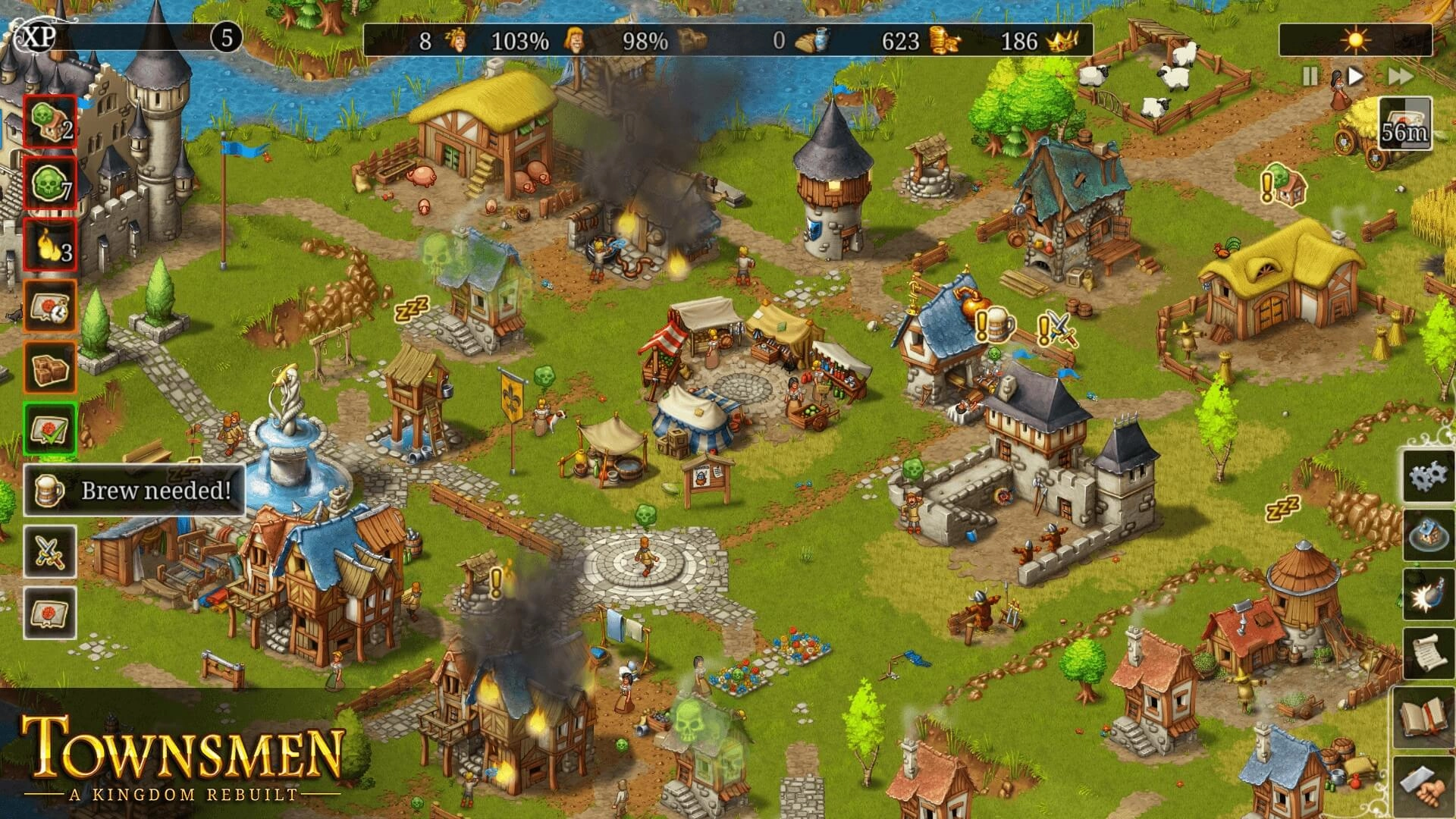 Townsmen - A Kingdom Rebuilt  for sale in Emirates from Games2all