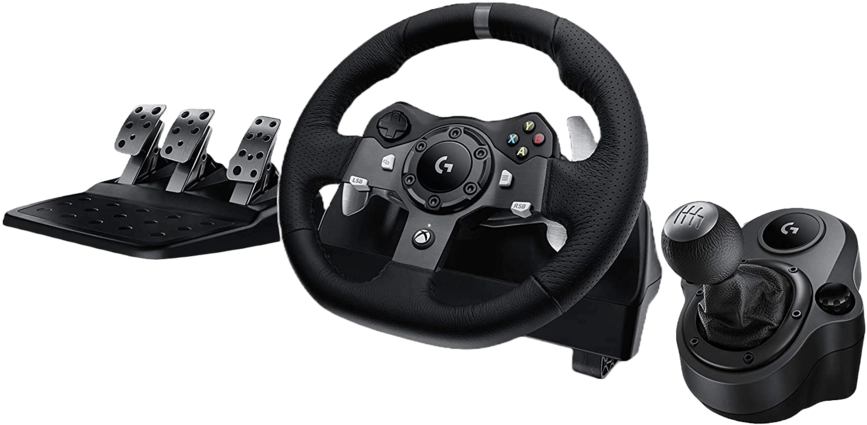 Logitech G920 Driving Force Racing Wheel with Shifter for Xbox