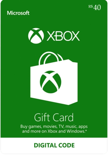 Xbox Live Gift Card 40 BRL Key BRAZIL  for sale in Emirates from Games2all