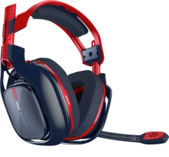 Astro Wired Gaming Headphone A40 X Edition - 3.5 MM-RED/BLUE  -  for sale in Emirates from Games2all