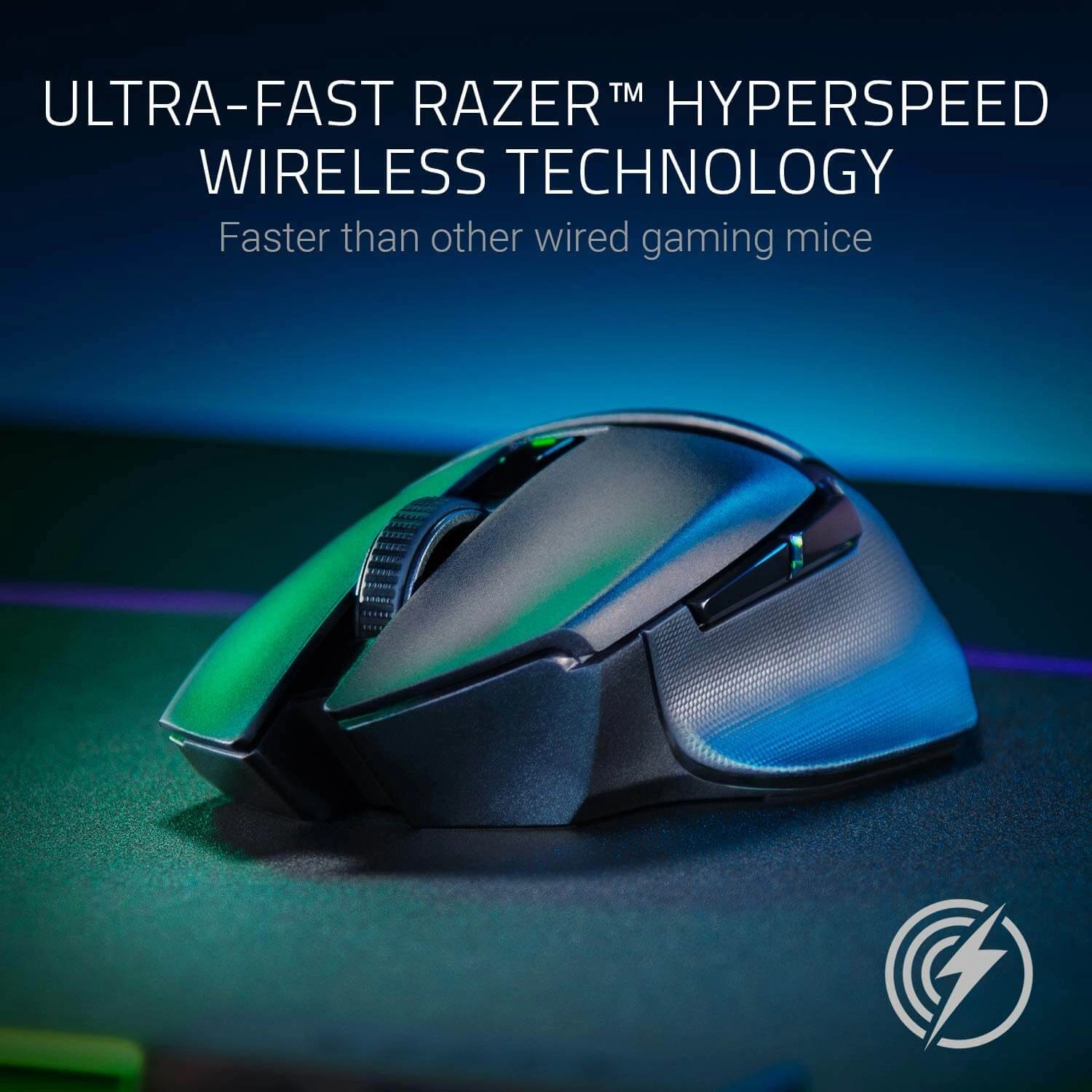 Razer Basilisk X HyperSpeed Wireless Gaming Mouse   for sale in Emirates from Games2all