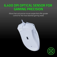  Razer Deathadder Essential Wired Gaming Mouse - White  for sale in Emirates from Games2all