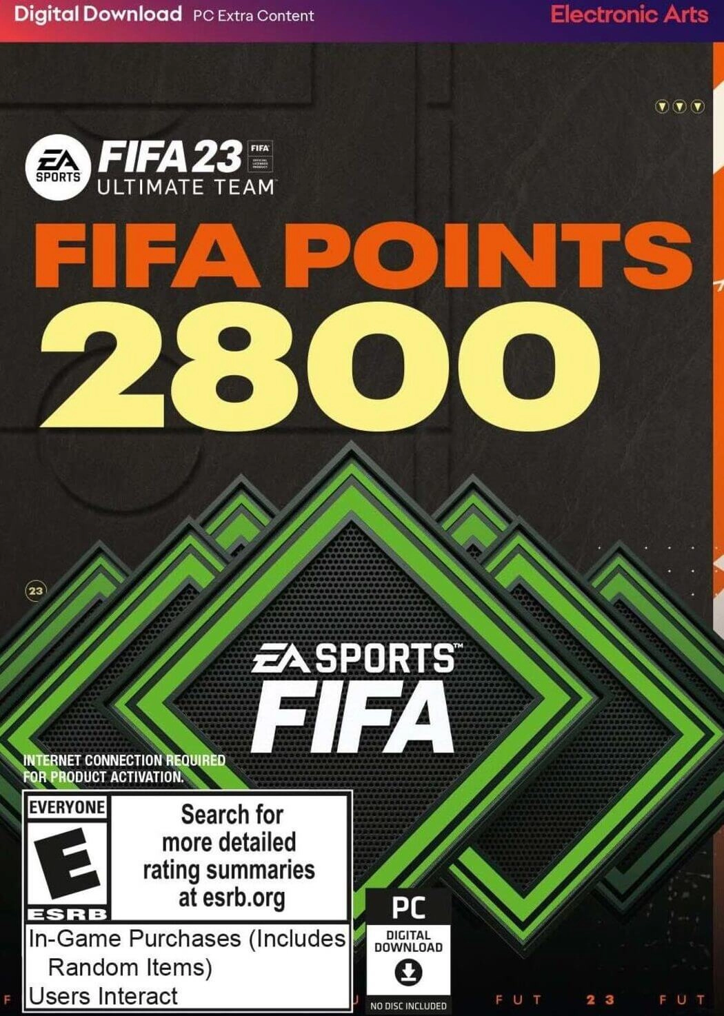 FIFA 23: 2800 FUT Points (PC) Origin Key Global  for sale in Emirates from Games2all