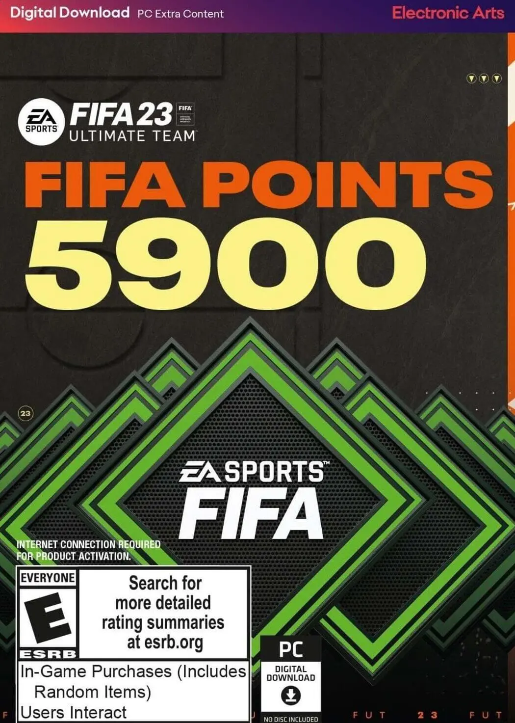 FIFA 23: 5900 FUT Points (PC) Origin Key Global  for sale in Emirates from Games2all