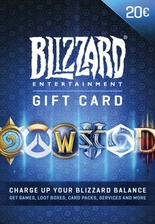 Blizzard Gift Card 20 EUR Battle.net Key Europe -  for sale in Emirates from Games2all