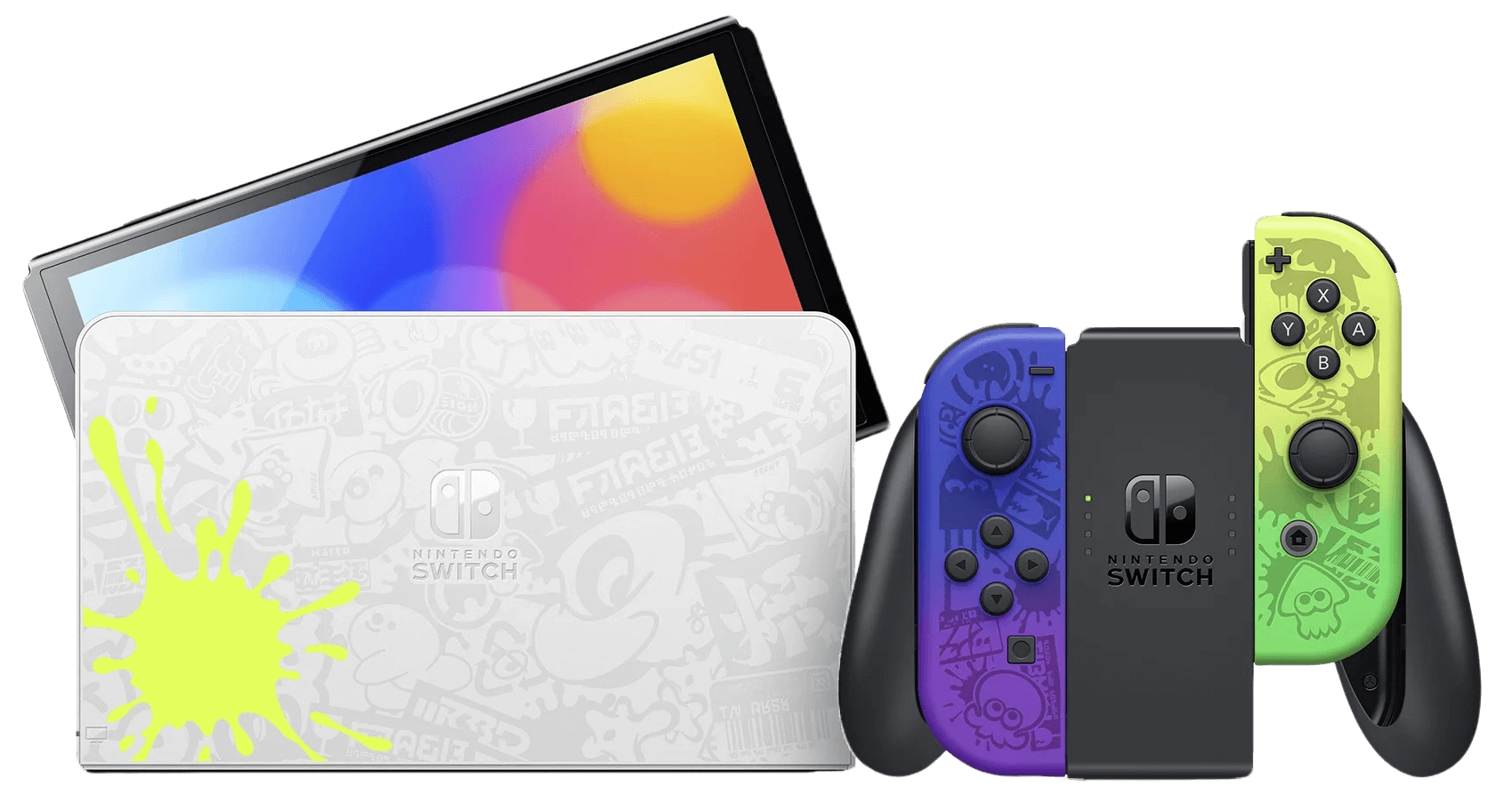 Nintendo Switch OLED Console Splatoon Edition  for sale in Emirates from Games2all