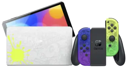 Nintendo Switch OLED Console Splatoon Edition
