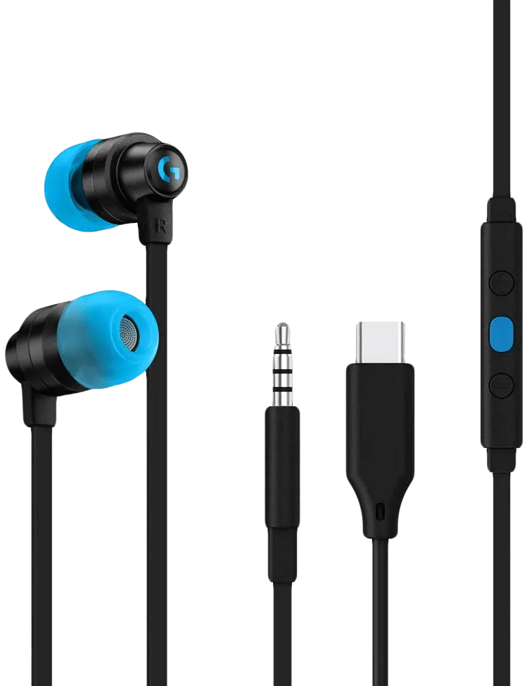 Logitech G333 Gaming Earphones with Mic and Dual Drivers  for sale in Emirates from Games2all