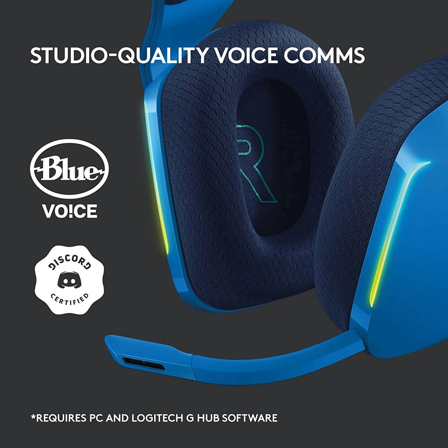 Logitech G733 LIGHTSPEED Wireless RGB Gaming Headset - Blue  for sale in Emirates from Games2all