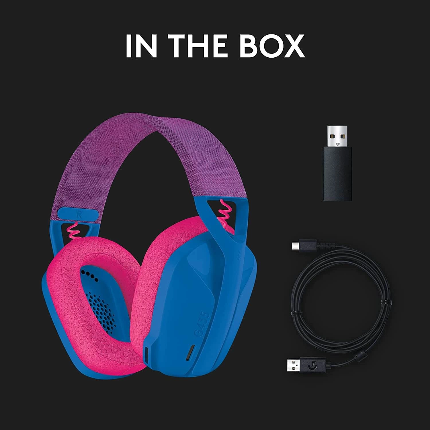 Logitech G435 Wireless Gaming Headset for PC - Blue and Pink  for sale in Emirates from Games2all