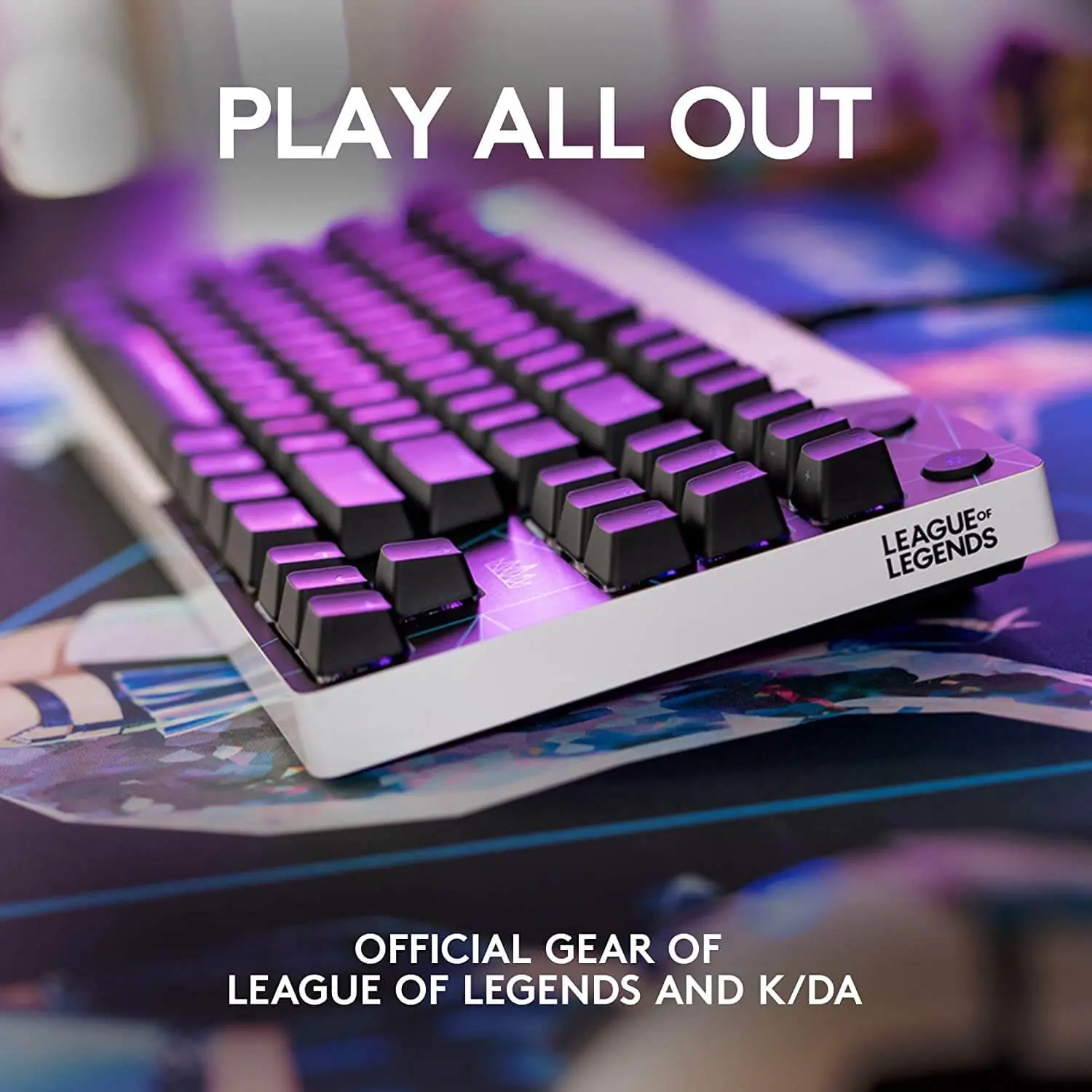 Logitech G Pro K/Da Lol Mechanical Gaming Keyboard  for sale in Emirates from Games2all