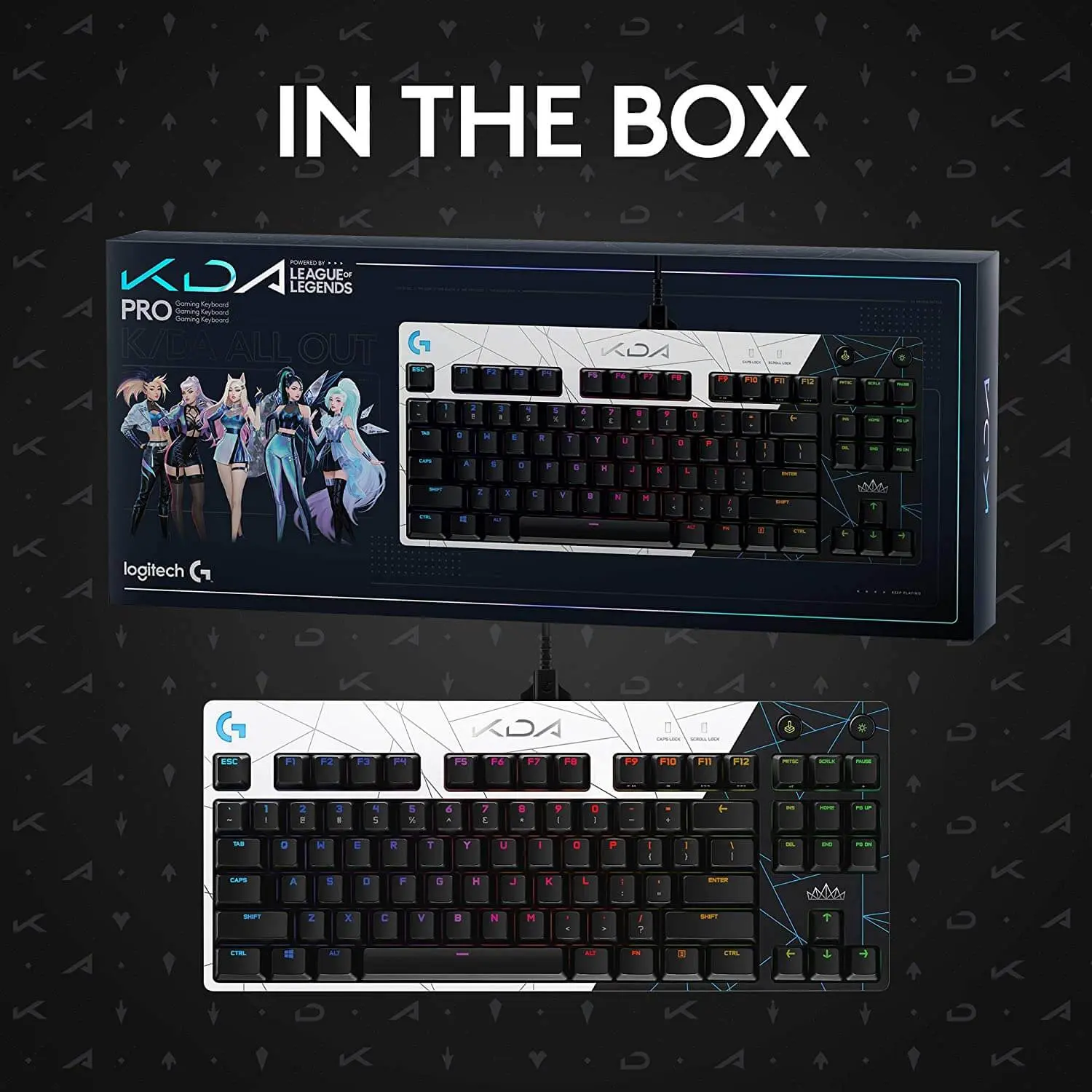 Logitech G Pro K/Da Lol Mechanical Gaming Keyboard  for sale in Emirates from Games2all