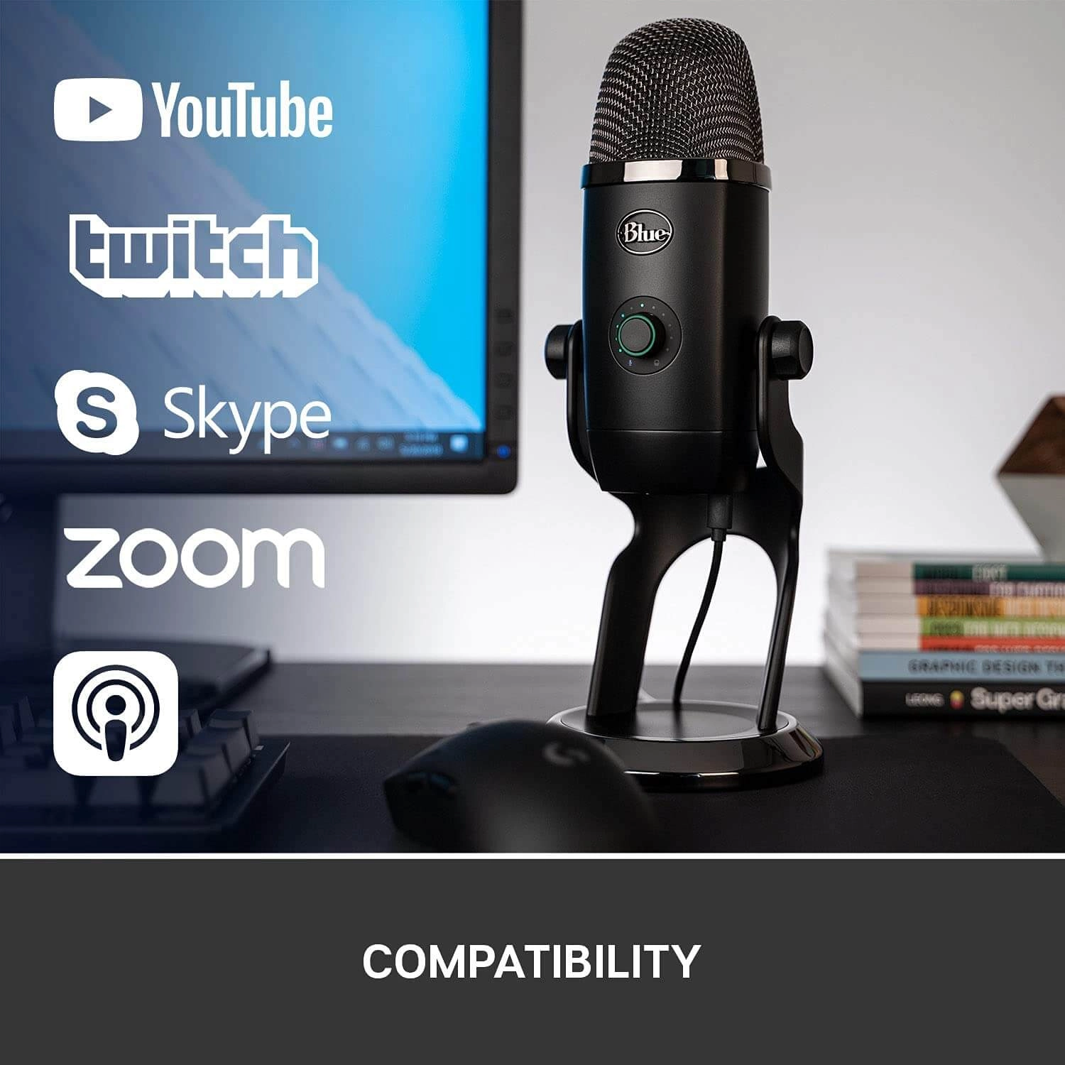 Blue Yeti X Professional USB Microphone  for sale in Emirates from Games2all