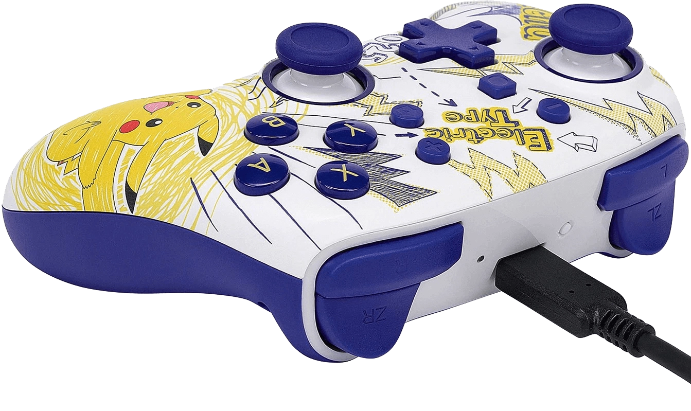 PowerA Switch Nano Enhanced Wireless Controller -  Pokemon: Pikachu School Days  for sale in Emirates from Games2all