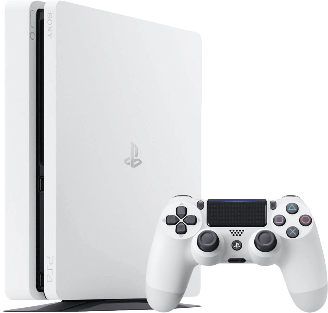 PlayStation 4 Console Slim 500GB - White - Used  for sale in Emirates from Games2all