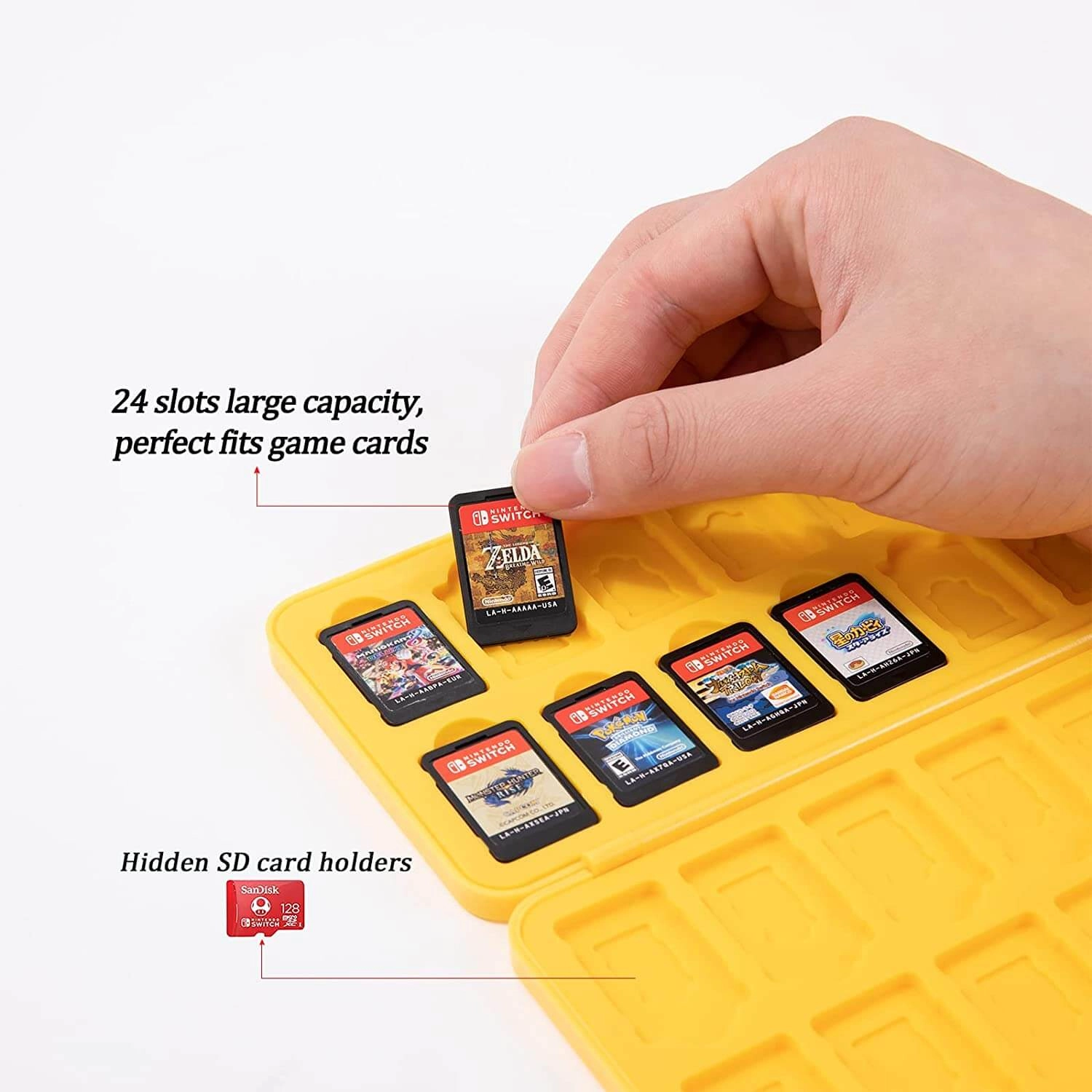 Game Card Storage Case 3D Dynamic Case for Nintendo Switch  for sale in Emirates from Games2all