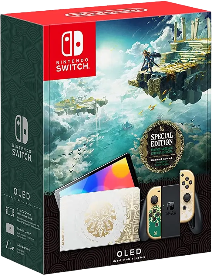 Nintendo Switch OLED Console - Legend of Zelda  for sale in Emirates from Games2all