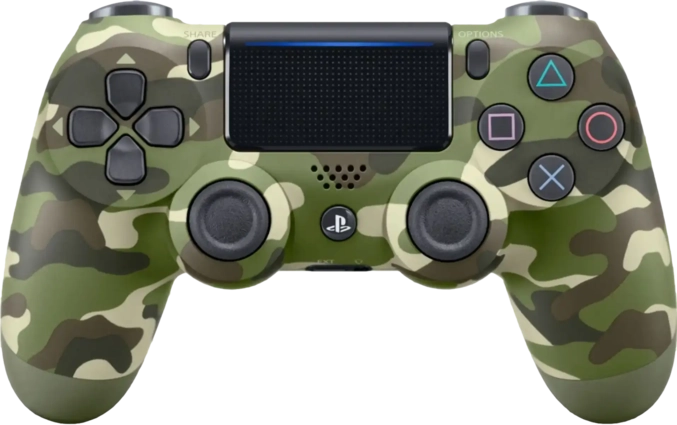 Dualshock 4 PS4 Controller - Green Camouflage - Used