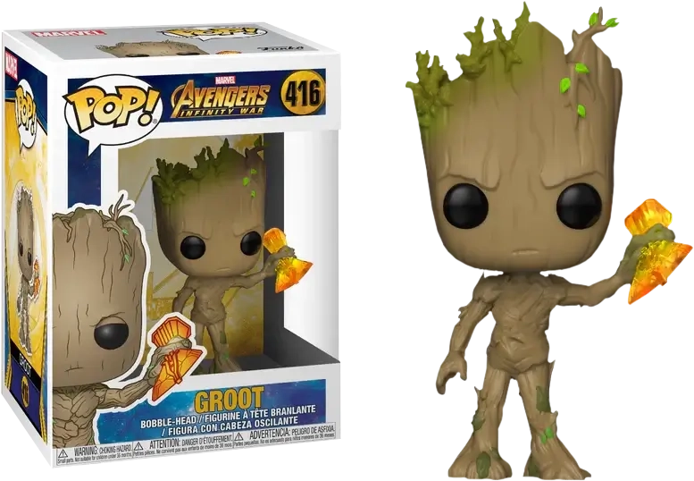 Funko POP! Marvel: Avengers Infinity War - Groot with Stormbreaker  for sale in Emirates from Games2all