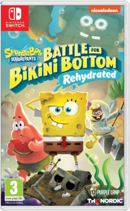 SpongeBob SquarePants: Battle for Bikini Bottom - Nintendo Switch - Used