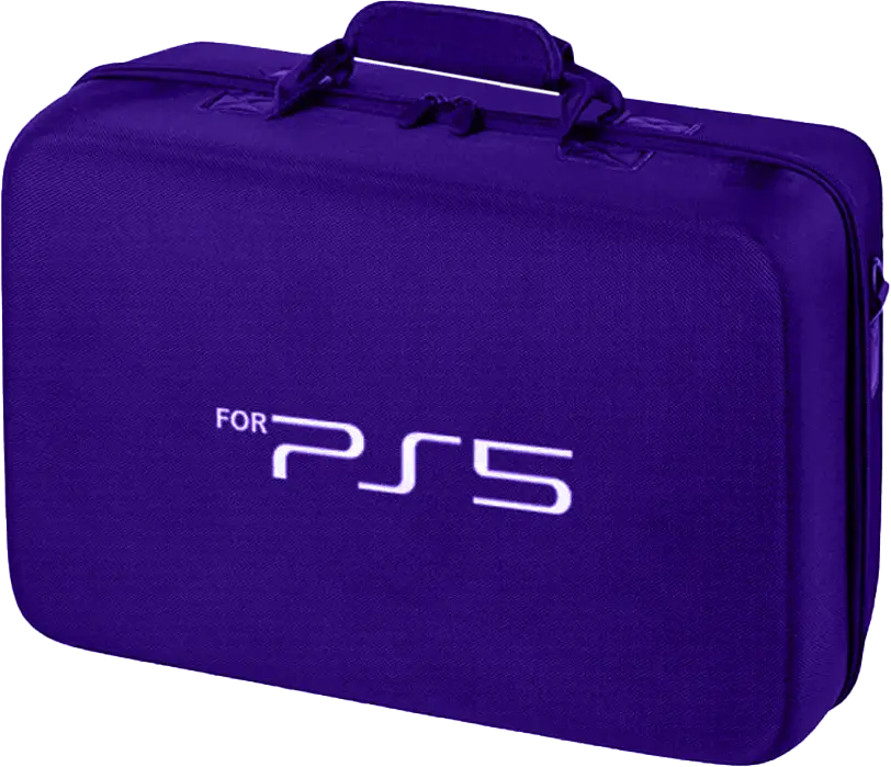 PS5 Bag - PlayStation 5 Console Carrying Case - Purple  for sale in Emirates from Games2all