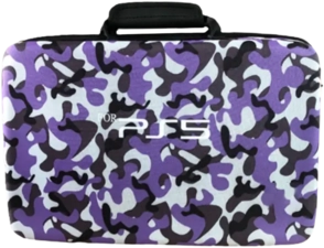 PS5 Bag - PlayStation 5 Console Carrying Case - Camouflage Purple  for sale in Emirates from Games2all