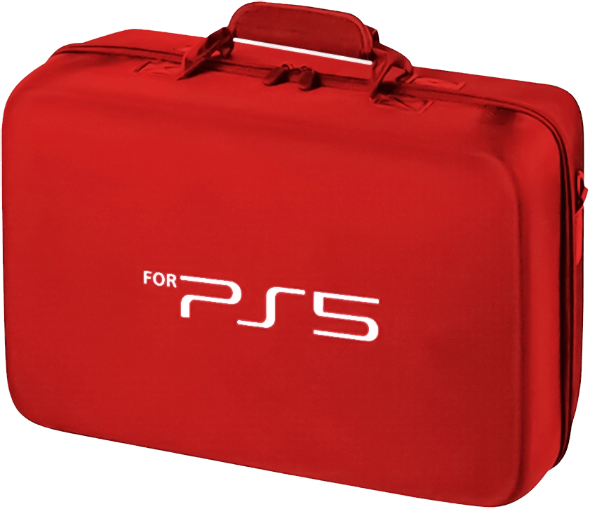 PS5 Bag - PlayStation 5 Console Carrying Case - Red  for sale in Emirates from Games2all