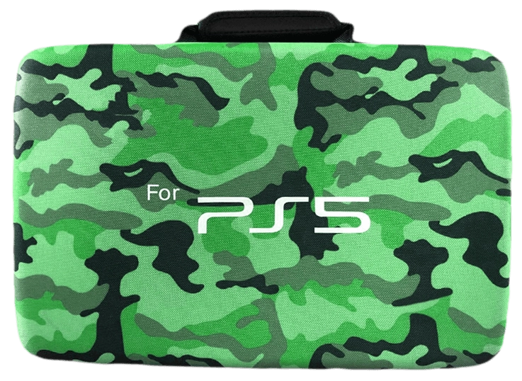 PS5 Bag - PlayStation 5 Console Carrying Case - Camouflage Green  for sale in Emirates from Games2all