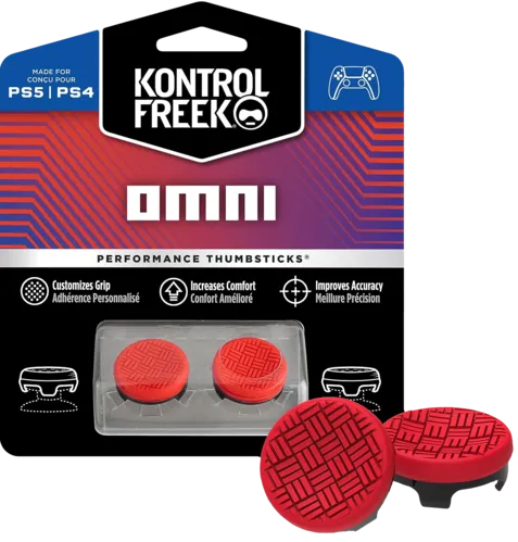 Kontrol Freek FPS Omni - PS4 & PS5 & Nintendo Switch - Red