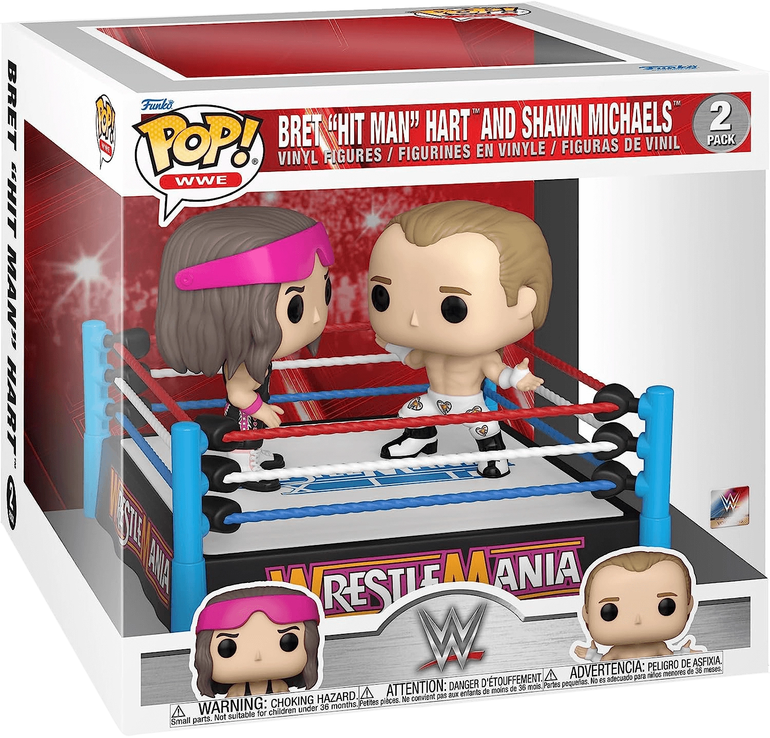 Funko Pop! Pop Moment! WWE: Bret Hart vs Shawn Michaels  for sale in Emirates from Games2all