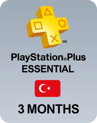 PlayStation (PS) Plus Essential 3 Months PSN Key - Turkey