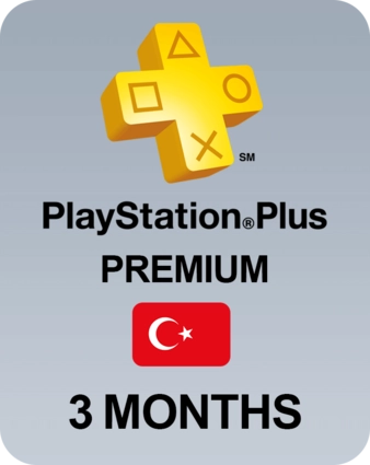 PlayStation (PS) Plus Premium 3 Months PSN Key - Turkey