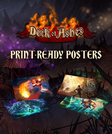 Deck of Ashes - Print-Ready Posters  for sale in Emirates from Games2all