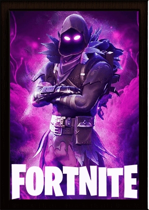 Fortnite: Raven and Midas Gaming 3D Poster   for sale in Emirates from Games2all