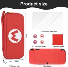 Super Mario (Logo) Traveler Case for Nintendo Switch and NSW OLED  for sale in Emirates from Games2all