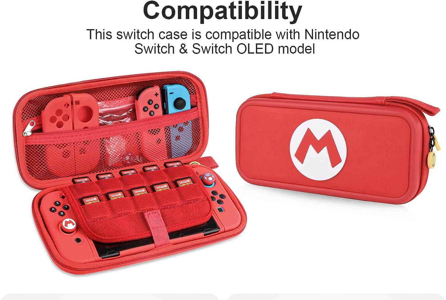 Super Mario (Logo) Traveler Case for Nintendo Switch and NSW OLED  for sale in Emirates from Games2all