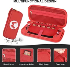 Super Mario (Logo) Traveler Case for Nintendo Switch and NSW OLED  for sale in Emirates from Games2all