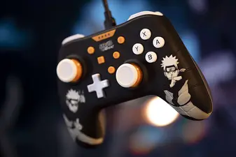 Konix Naruto Black Nintendo Switch Controller  for sale in Emirates from Games2all